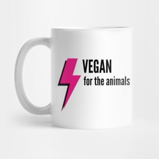 Vegan for the animals Mug